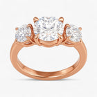 The Signature 3-Stone Engagement Ring | Round