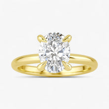The Timeless Solitaire Engagement Ring | Oval