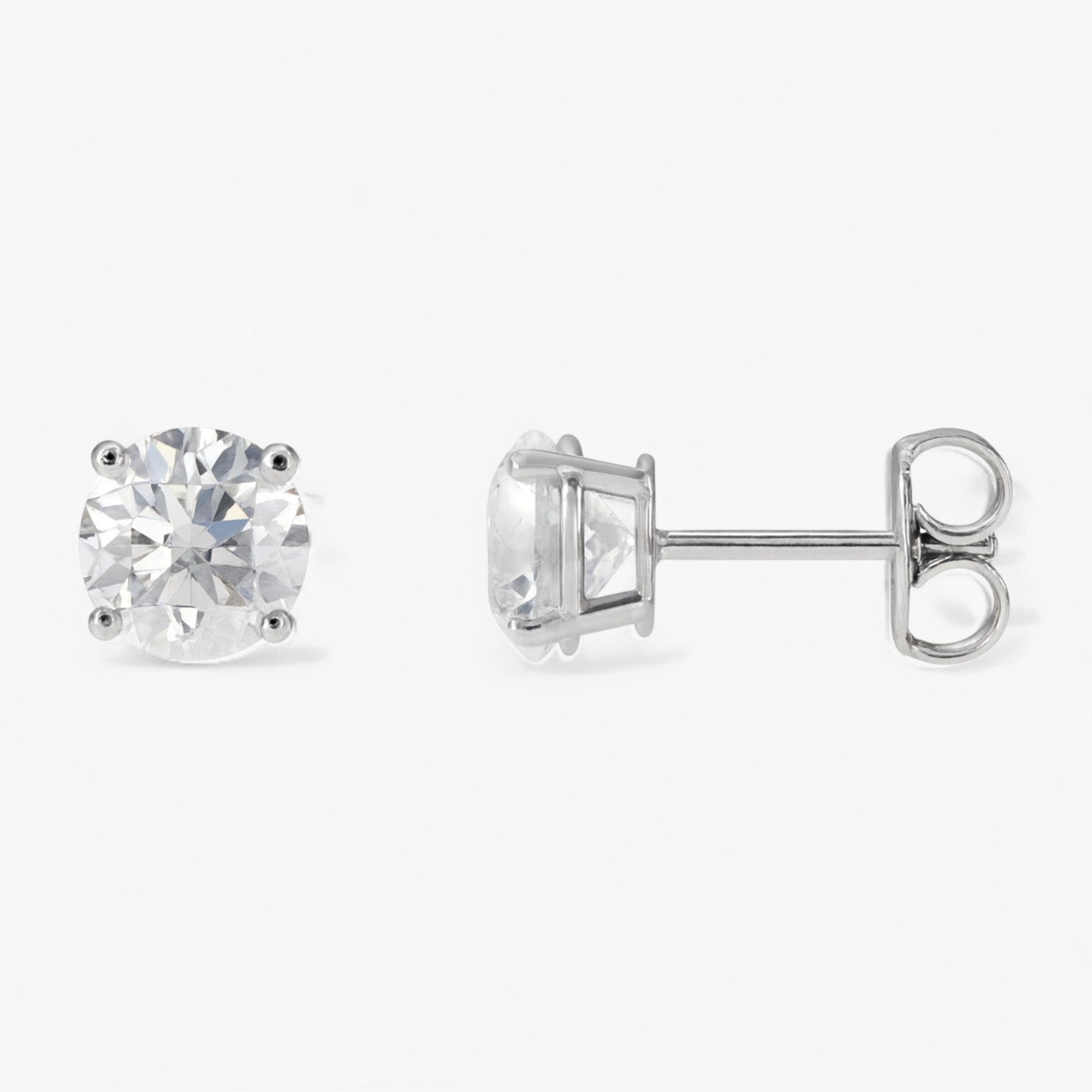 The Classic Diamond Stud Earrings
