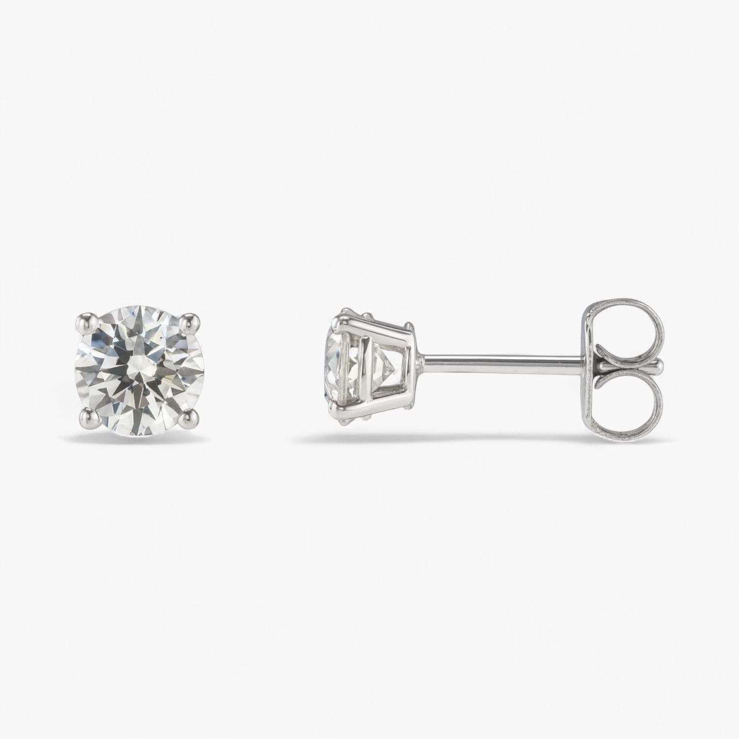 The Classic Diamond Stud Earrings