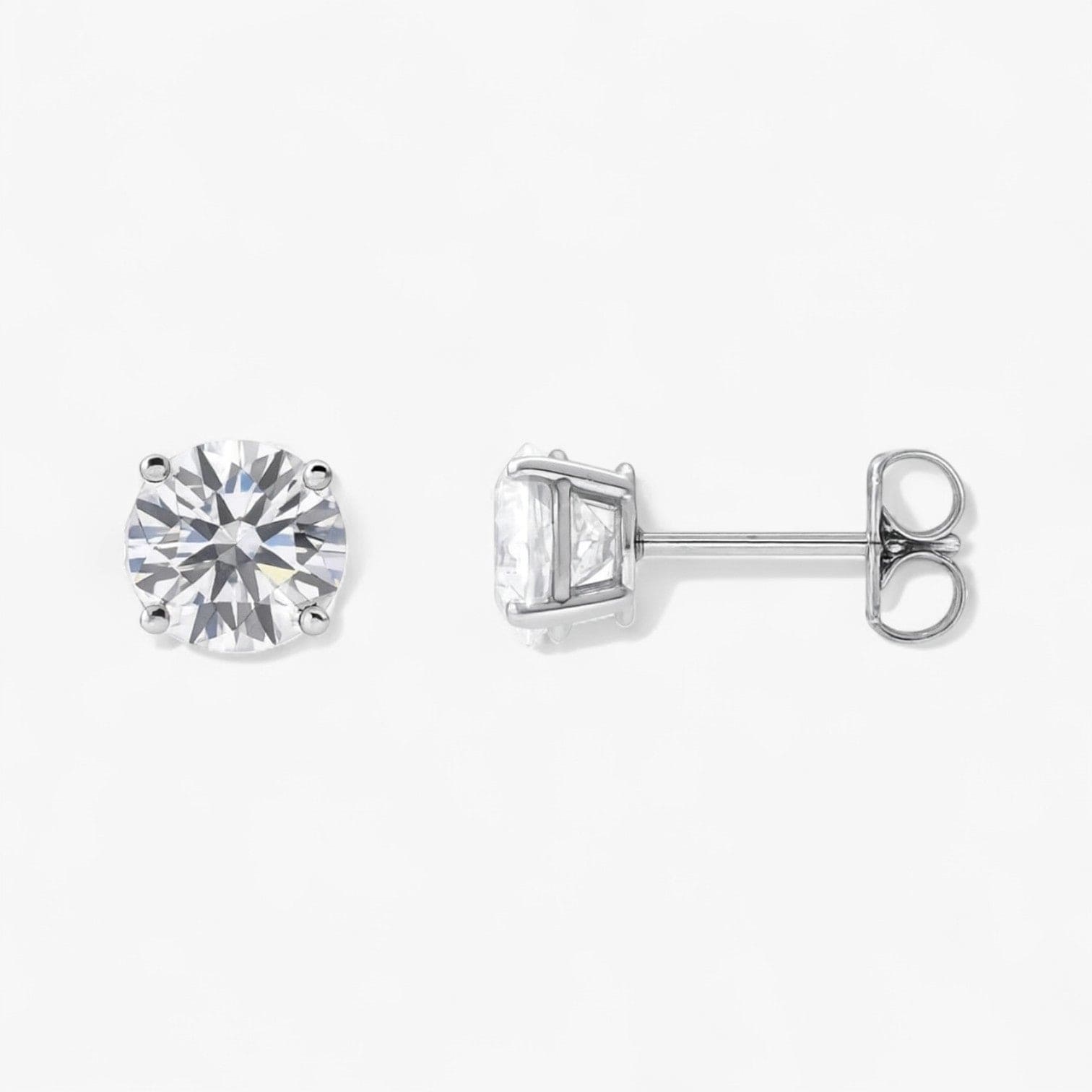 The Classic Diamond Stud Earrings