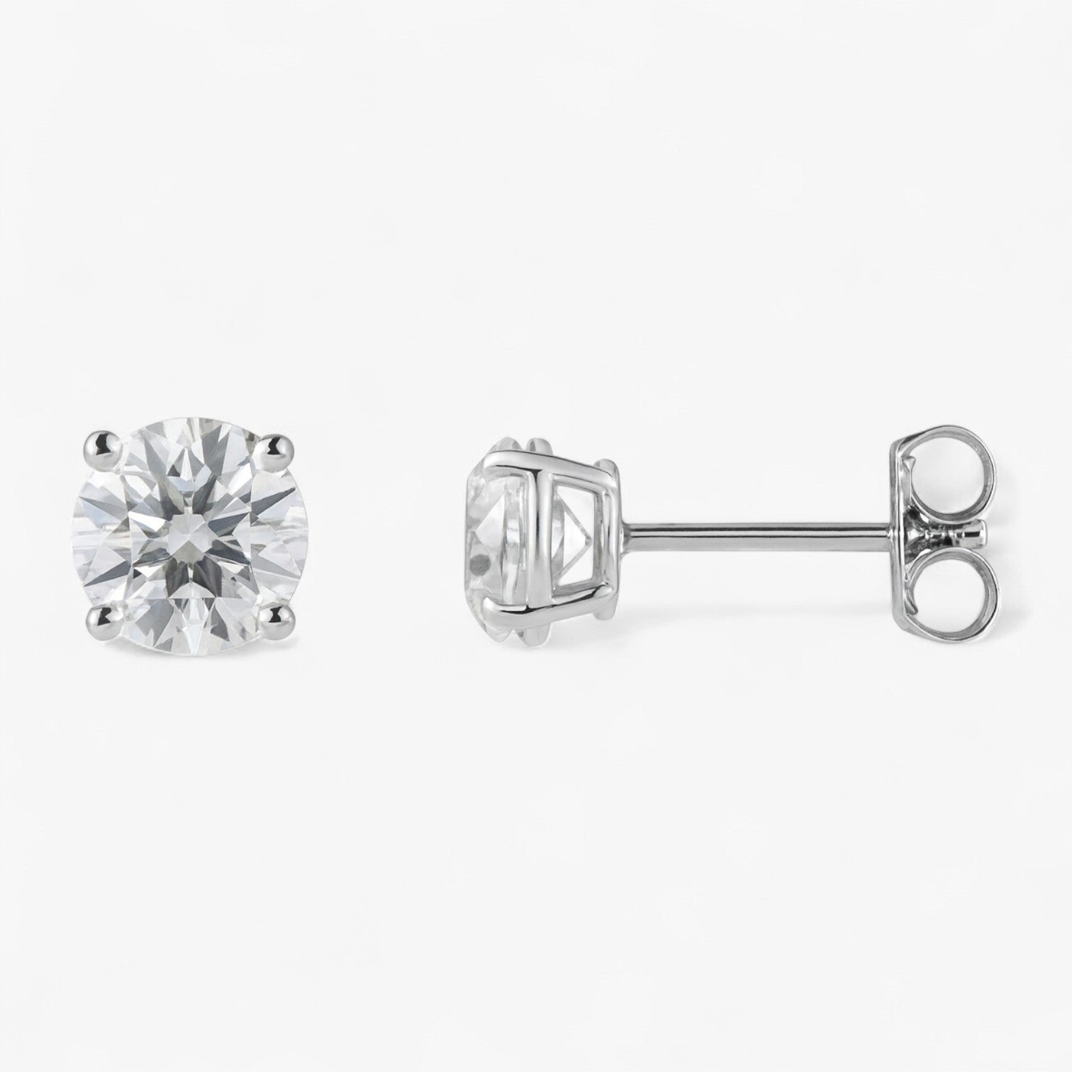 The Classic Diamond Stud Earrings