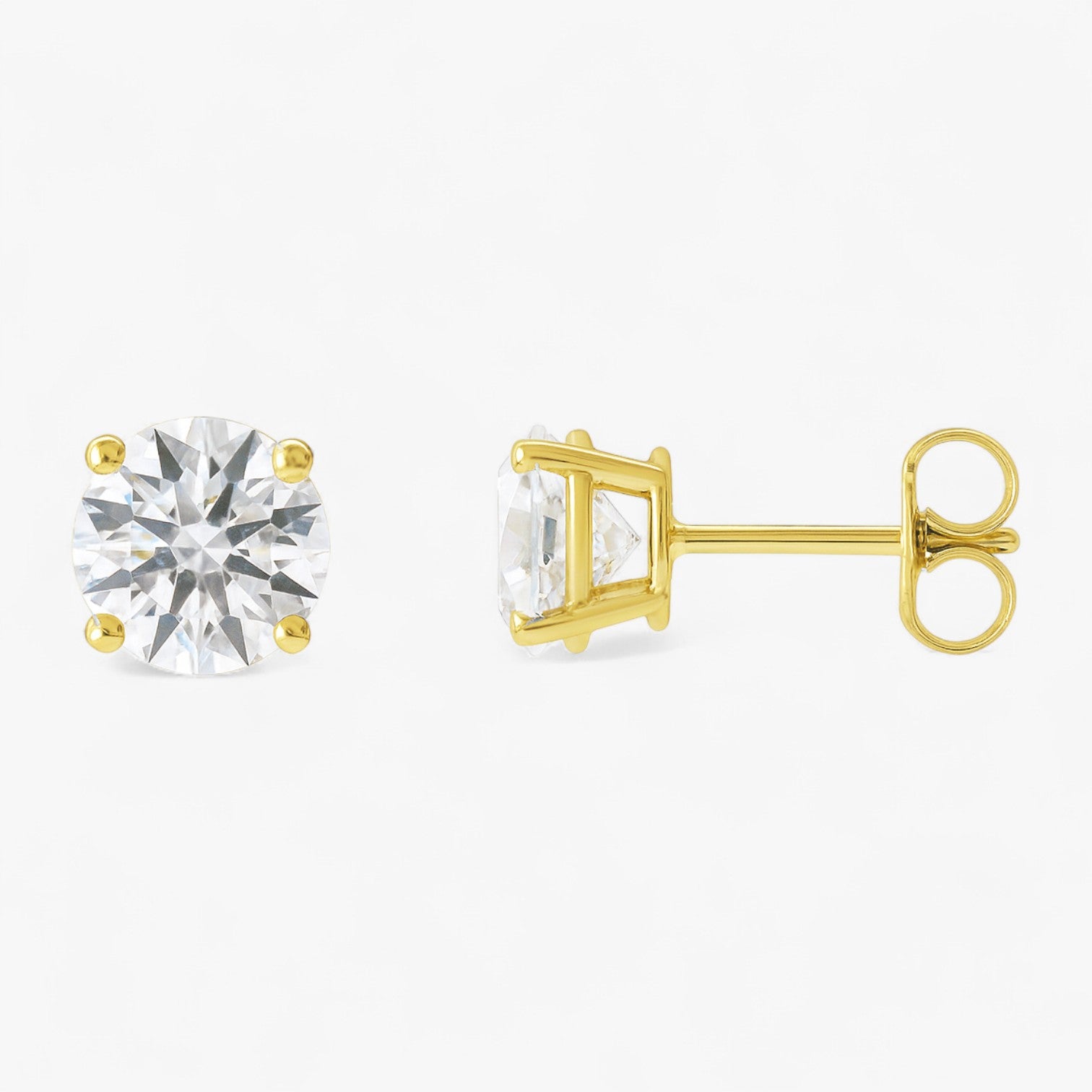 The Classic Diamond Stud Earrings