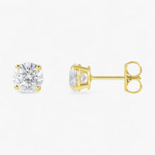 The Classic Diamond Stud Earrings
