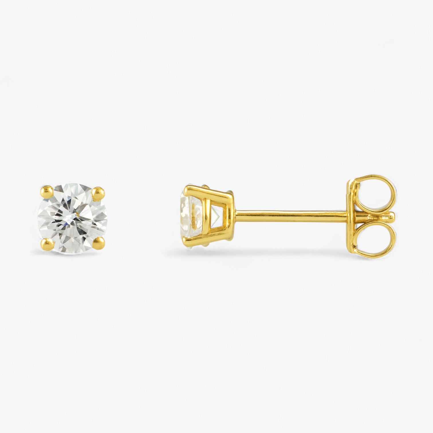 The Classic Diamond Stud Earrings