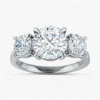 The Signature 3-Stone Engagement Ring | Round