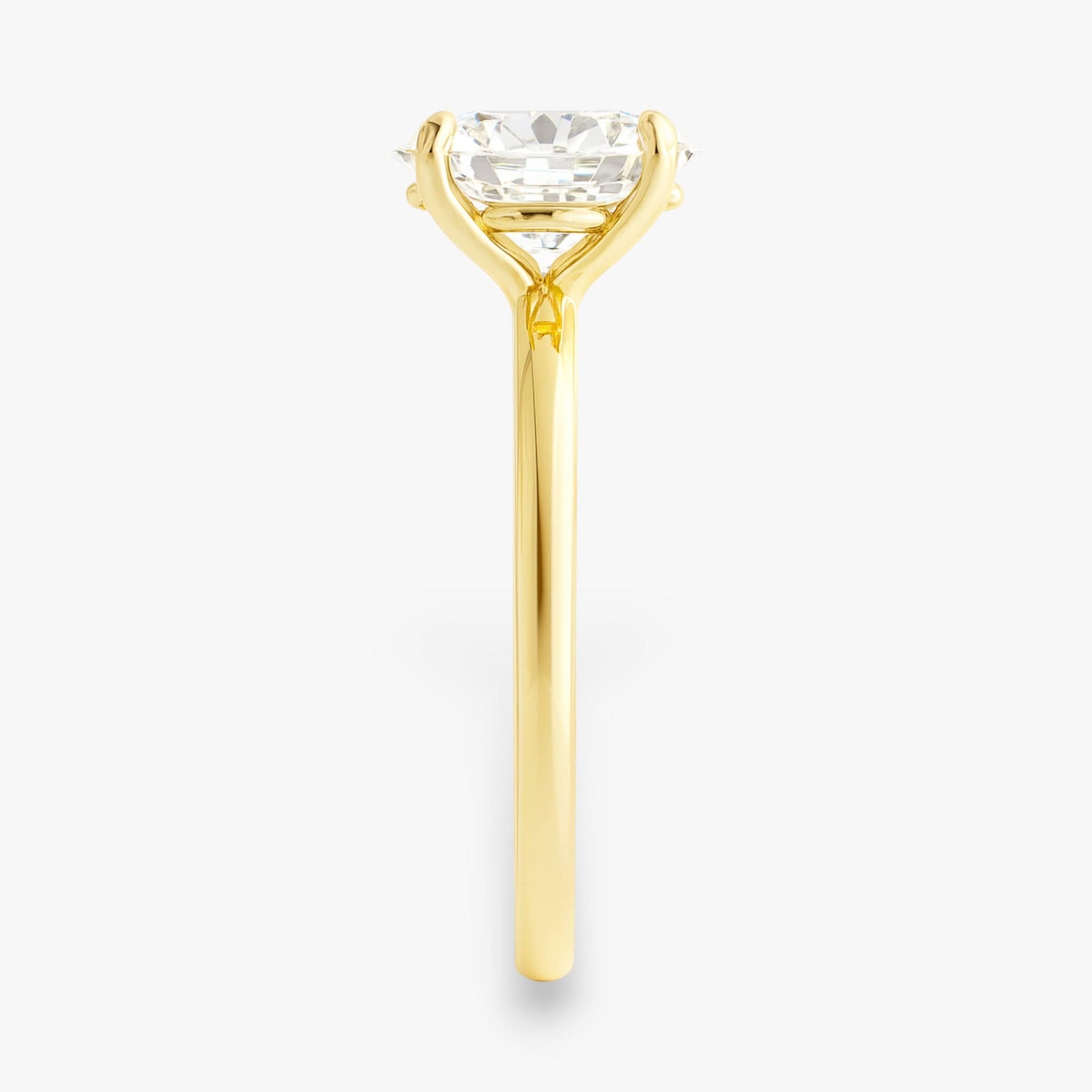 The Timeless Solitaire Engagement Ring | Oval