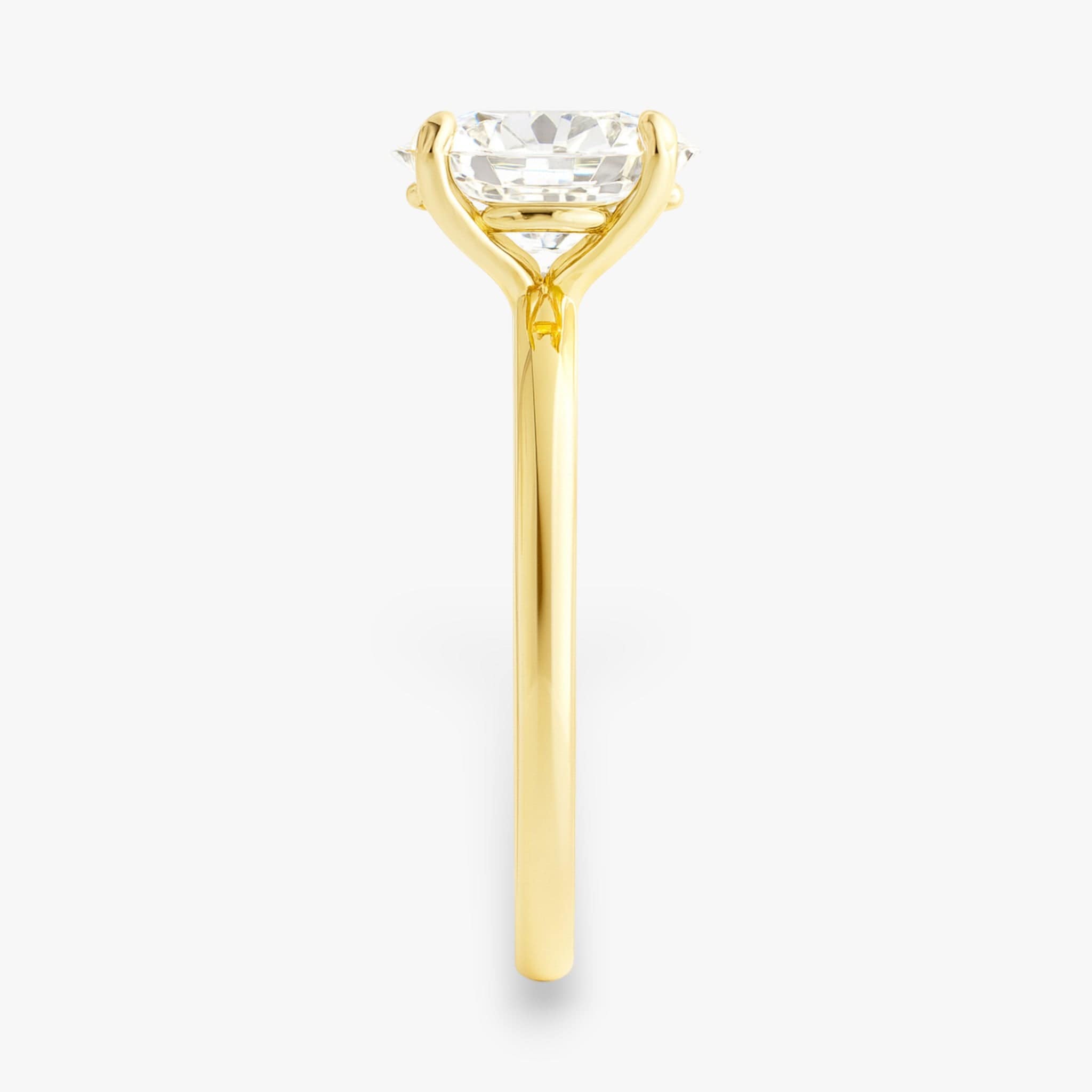 The Timeless Solitaire Engagement Ring | Oval