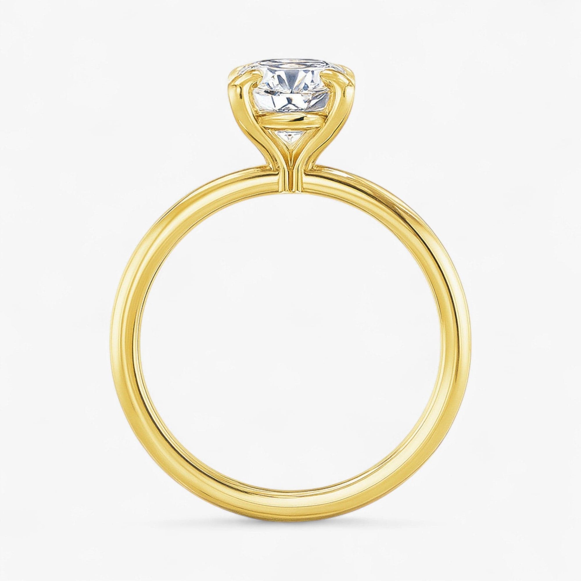 The Timeless Solitaire Engagement Ring | Oval